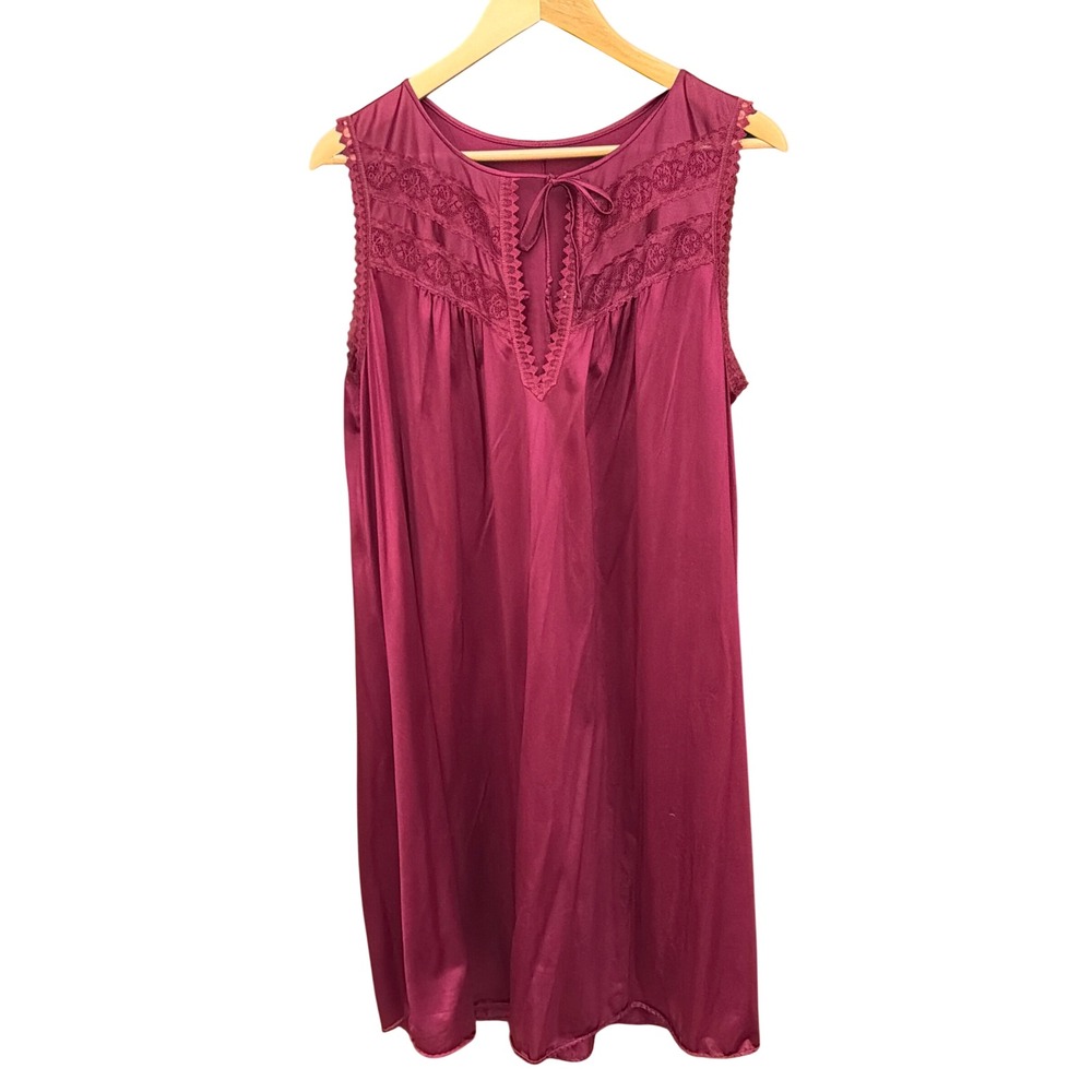 Vintage 80's 90's Deena Nightgown Lingerie Coquette Romantic Regencycore Retro